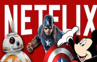 Star Wars y Marvel quedarán fuera de Netflix, serán exclusivos del streaming de Disney