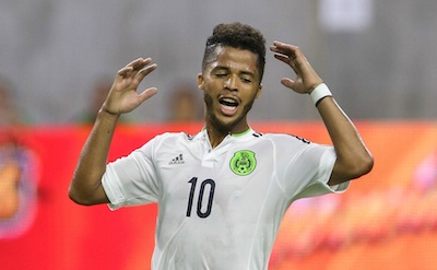 ¡Gio Dos Santos lesionado y será baja del Tri!