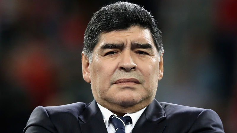 Periodista acusa a Maradona de acoso sexual
