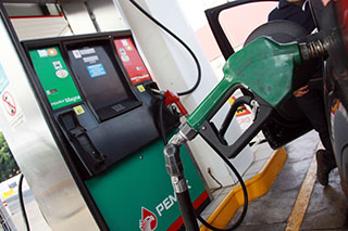 Precios de gasolinas para este jueves