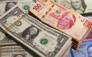 Venden dólar en 18.65 pesos en bancos
