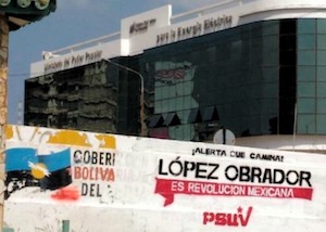 AMLO: bardas pintadas en Venezuela, por “guerra sucia”