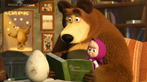 Serie animada rusa ´´Masha y el Oso´´, la más vista de la historia en YouTube