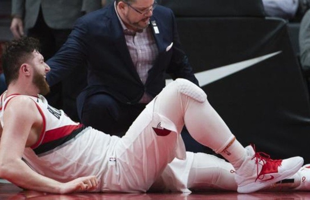 ¡Terrible! La lesión de Jusuf Nurkic en la NBA (VIDEO)