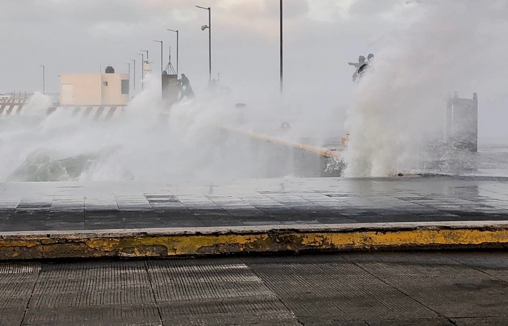 Actualizan Aviso Especial por frente frío y Norte en Veracruz