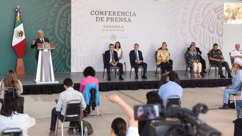 Disminuyen delitos de alto impacto en la Comarca Lagunera; presidente refrenda compromiso de garantizar agua a la región