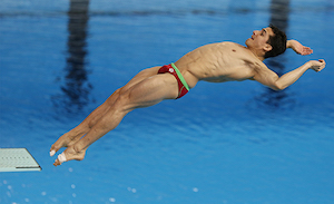Rommel Pacheco termina en cuarto lugar en Mundial de Natación
