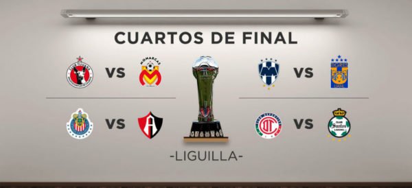 La liguilla del Clausura 2017 ya conoce sus horarios para la fase de cuartos de final.