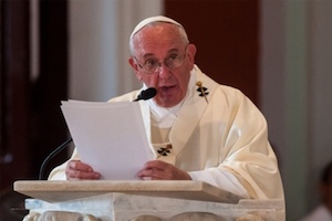 Papa Francisco dona 106 mil dólares a los pobres de Siria
