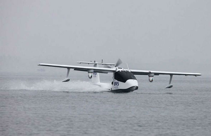 China desarrolla el primer dron anfibio del mundo con tecnología española