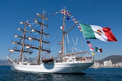 Secretaría de Marina suspende búsqueda de cadete que cayó al mar en la India