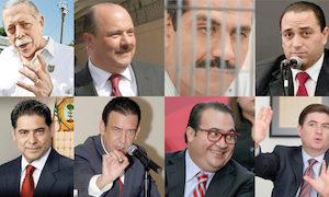 LOS 21 EX GOBERNADORES MÁS PILLOS Y CORRUPTOS
