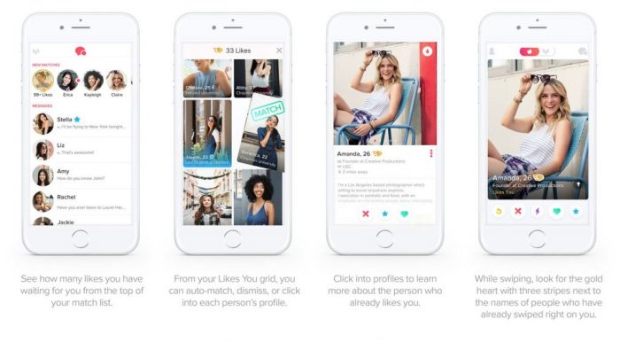 Llega Tinder Gold a México