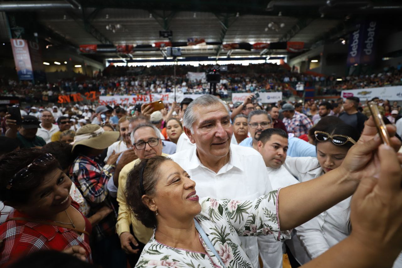 México es del pueblo, no de los dueños del dinero: Adán Augusto López Hernández