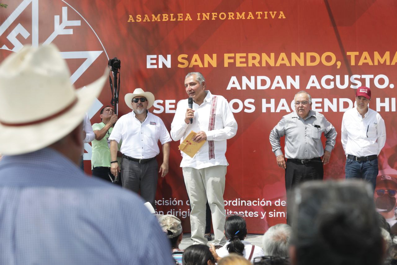 Garantiza Adán Augusto López Hernández justicia a familias de desaparecidos