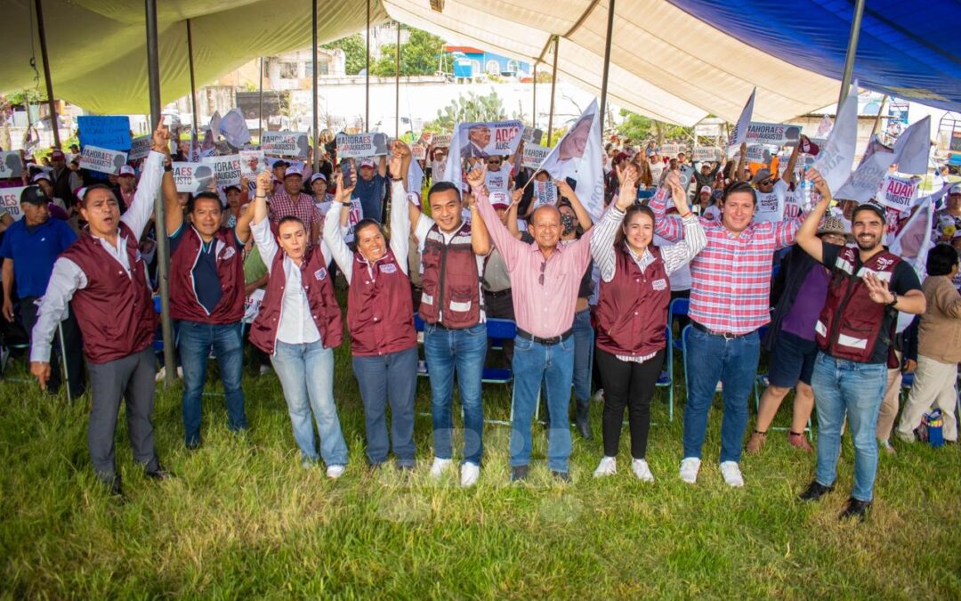 GRAN CIERRE EN PUEBLA DE ADÁN AUGUSTO.