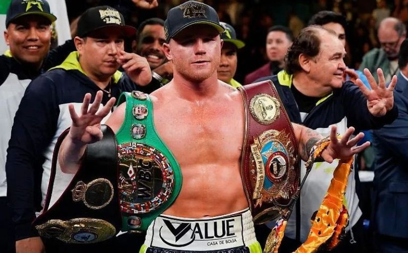 ‘Canelo’ Álvarez deja vacante título semicompleto OMB