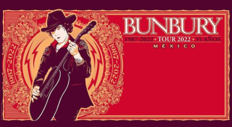 Prohíben concierto de Enrique Bunbury en Oaxaca por contagios de covid