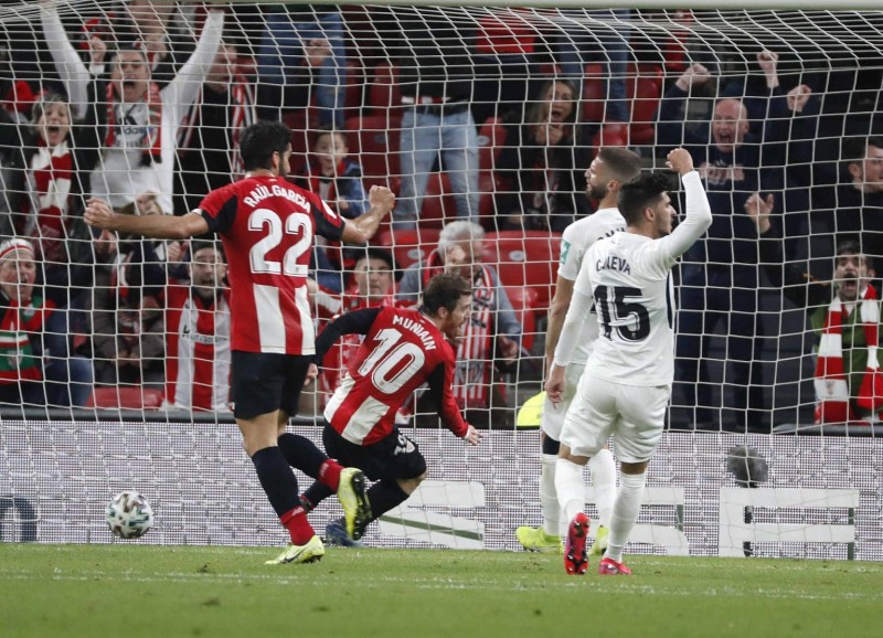 Athletic aventaja en la ida de la semifinal de la Copa del Rey contra Granada