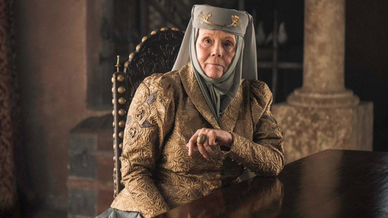 Fallece actriz Diana Rigg, Lady Olenna Tyrell en “Game of Thrones”